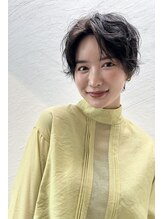 カット×くせ毛風パーマ【カット+パーマ￥9900】池袋/池袋東口/ショート/髪質改善】