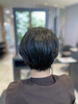 アース 南福島店(HAIR&MAKE EARTH) ロングからショートにイメチェン