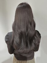 トッカ ヘアアンドトリートメント 大宮店(tocca)&nbsp;ワンカラーグレージュ × ロングレイヤー