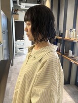 ラトリエ(L'Atelier) ニュアンスパーマ/前髪あり/くせ毛風パーマ/ボブ/ウェーブヘアー