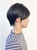【松戸 松田】大人マッシュショート 黒髪ショート
