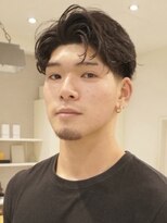 シキ(SIKI)&nbsp;メンズカットハイライトブリーチバレイヤージュパーマ