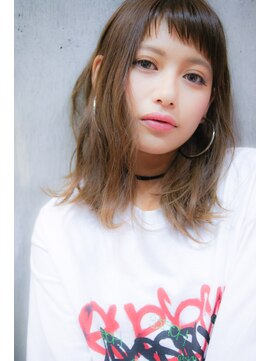 サロンドミルク 原宿(salon de MiLK) アシメ×ウブバング