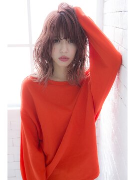 ミエル ヘア 新宿(miel hair) ナチュラルピンクアッシュ