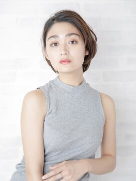 アフロディーテ 銀座(APHRODITE GINZA) 黒髪/グレーベージュ/レイヤーロング/前髪パーマ/銀座