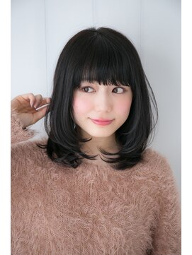 ラミ(L'ami) 【東 純平】大人かわいい 小顔ミディ