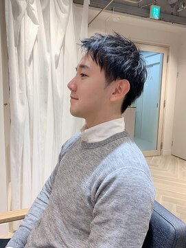 アルト(Alto) コンマヘア かき上げヘア くせ毛風パーマショートレイヤー