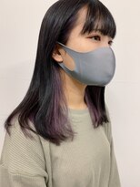 キー(kii) インナーカラー イヤリングカラー 20代 福岡 天神 薬院