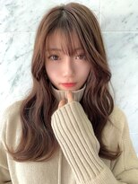 ロンド ロビン 栄(Lond robin)&nbsp;【Lond robin】河野まいストレート/くすみブルー/テラコッタ