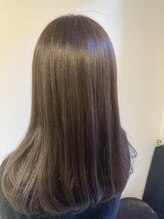 ヘアーサロングランデ 高円寺(hair salon Grande) 酸熱ストレート×イルミナカラー