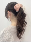 コテ巻き風パーマ/デジタルパーマ/韓国風パーマヨシンモリパーマ