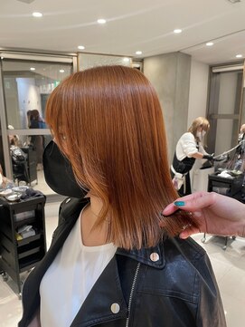 ガリカ シーム(Gallica/SEAM) 【桑原雪音】韓国風透明感オレンジブラウン/暖色系カラー<原宿>