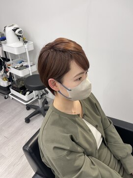 ミステル(MISTEL) 大人ショートxエヌドットルフレ新色ブリック