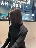 ぱつっとボブ