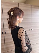 コアフィールドマサコ 北島店&nbsp;ハーフアップ