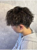波巻きスパイラルパーマメンズカットメンズパーマ