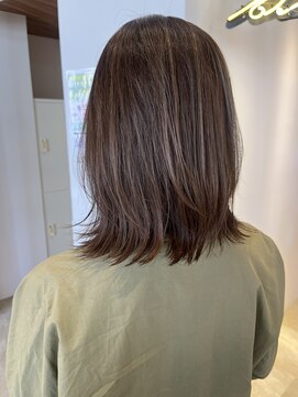 サラビューティーサイト 志免店(SARA Beauty Sight) 【あんstyle】30代40代ハイライトで大人ナチュラルベージュ