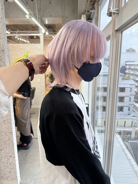 ラニヘアサロン(lani hair salon) ホワイトラベンダーカラー