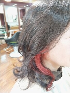 ボイストゥルース 久我山店 イヤリングカラーレッド系