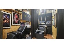 フィズヘアーアンドメイク(fizz hair&make)の雰囲気（セット面シャンプーブース共に半個室なので周りが気になりません）