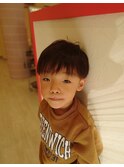 お子様カットもやってます☆さわやかでカッコかわいいショート☆