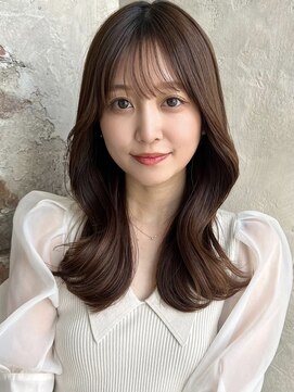 アフロート ルヴア(AFLOAT RUVUA) くびれヘア/レイヤー/顔まわり/サイドバング/こなれミディ