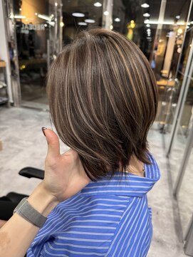 レディアル 大宮(REDEAL ope.) 【ハイライト】ベージュハイライトバレイヤージュ