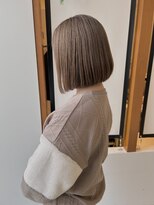 サラビューティーサイト 志免店(SARA Beauty Sight) 【志免】大人の明るい白髪染め×ボブ☆山之内