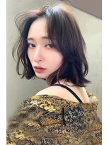 ロゼ 石橋(Rose)&nbsp;【ROSE】ボブ＿センターパート＿ニュアンスパーマ