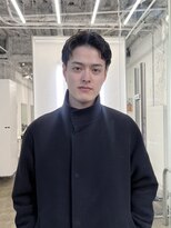 ユイツ&nbsp;メンズパーマ×アップバング