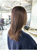 ベージュブラウンカラー