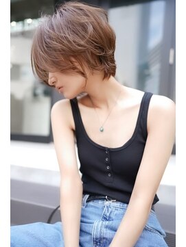 ギークス(GEEKS) 【GEEKS渋谷】ショートウルフ/クールショート/夏カラー/20代30代