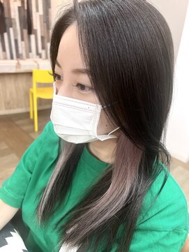レオン(LEON) イヤリングカラー ホワイトピンク