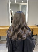 髪質改善＊ロングレイヤーグレーベージュ＊美髪【Zina船橋】