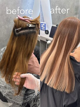 いろあそび 町田 ホワイトベージュ×ブラウン