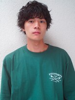 レジュアル(RESSUAL)&nbsp;黒髪マッシュ　外ハネミックス　骨格矯正パーマ