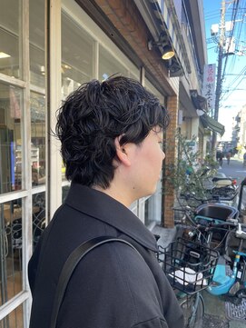 ハイレート ウニクス川越店(Hairate) [Ikeda]メンズカット×ナチュラルパーマ