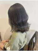 ブリーチありのグレーカラー♪  担当　Otoha   7307
