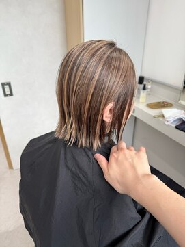 スラッシュアイボリー(SLASH ivory) 白髪ぼかし/脱白髪染め/白髪染めハイライト/髪質改善