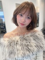 シー(SEA)&nbsp;内巻きBOB/hazel beige