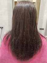 高難易度縮毛矯正&nbsp;ダメージ修正縮毛矯正　ドライヤーで乾かすだけの仕上げ