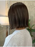栄外ハネナチュラル大人可愛い韓国ボブ