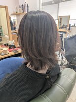 パラッチ 西宮店(Palacchi)&nbsp;白髪比率30％☆透明感のあるグレージュカラー×ボブレイヤー