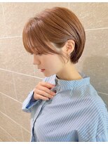 サンドパールス 仙台店(sand PALCE) 髪質改善/大人ガーリー/似合わせカット/ショートボブ前髪/仙台