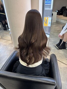 ルル(Lulu) 梅田/ブラウン/ベージュ/レイヤー/前髪カット/縮毛矯正/髪質改善