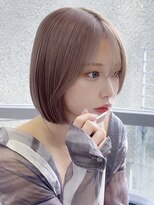 メゾンアクア 表参道(Maison ACQUA)&nbsp;Yレイヤーボブ/切りっぱなし/ウルフ/ハッシュボブ/ミディアム
