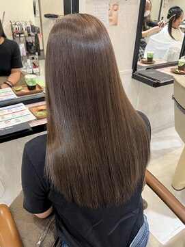 ヘアーメイク ブランニュー 東生駒店(hair make Brand new) オリーブグレージュ