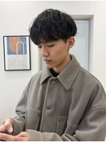 ハニー 町田(HONEY) シャドウパーマ/マッシュ/黒髪