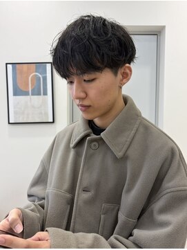 ハニー 町田(HONEY) シャドウパーマ/マッシュ/黒髪