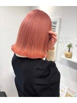 ヴィア 京都烏丸(Via)&nbsp;10代20代/コーラルピンク/髪質改善/ハイトーン/ブリーチ/ピンク